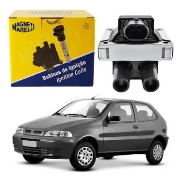 Imagem de Bobina Ignição Marelli Palio 1.3 8v Fire Gas 2002 A 2003 - Magneti Mar