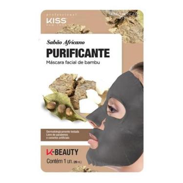 Imagem de Máscara facial purificante de bambu kiss ny sabão africano 20ml - KISS