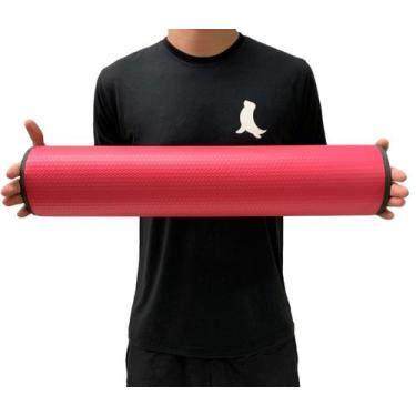 Imagem de Rolo Liberação 60cm Miofascial Massagem DF1074 Vermelho Dafoca Sports