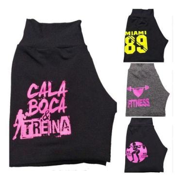 Imagem de Kit 20 Shorts Feminino Suplex Fitness Academia Atacado - MTM, G