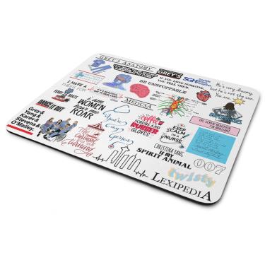Imagem de Mouse Pad Geek Icons Moments White - Grey`s Anatomy