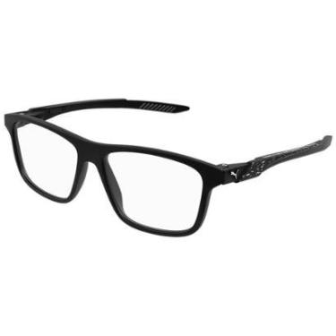 Imagem de Óculos de Grau Puma Preto PU0394O 001-57-Masculino