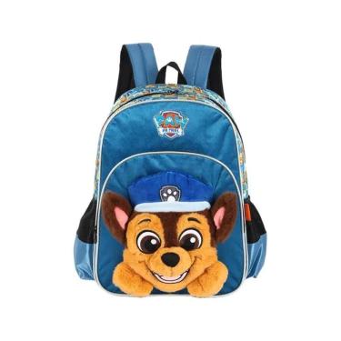 Imagem de Mochila De Costas 3D Patrulha Canina Chase Azul - Luxcel