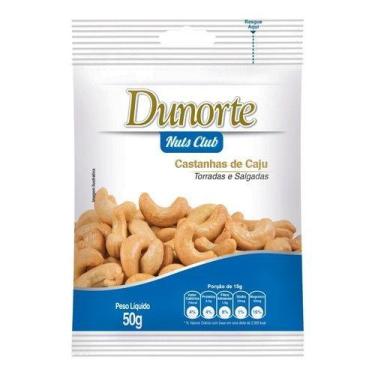 Imagem de Kit Com 15un Castanha De Caju Torrada Com Sal Dunorte 50g