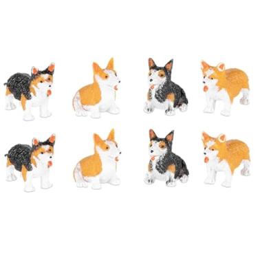Imagem de Archie McPhee Miniature Marvels: Itty Bitty Corgis - Adorable Miniature Dogs for Big Smiles and Funny Poses Bag of Eight
