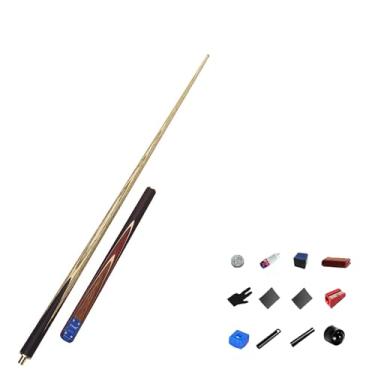 Imagem de Taco de sinuca, bastão de sinuca, bastão de taco de bilhar de bordo canadense, taco de sinuca profissional para esportes de mesa de sinuca, 18 ~ 595 g, tacos de taco de bilhar de madeira (J, 10 mm)