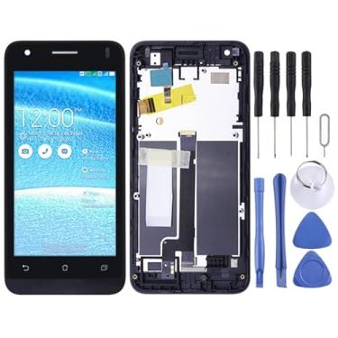 Imagem de Substituição da tela móvel Tela LCD OEM para for ASUS ZenFone C ZC451CG Z007 Digitalizador Montagem completa com quadro （preto) Ecrã LCD