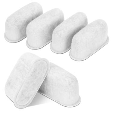 Imagem de Filtro de água de substituição 7313285779 para filtros de máquinas de café Delonghi, filtro de carbono para máquina de café expresso peças de reposição para cafeteira, 6 peças