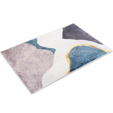 Imagem de Tapetes de área 2x3 com rio, tapete lavável, tapete macio antiderrapante, tapetes de cozinha, tapete de entrada, tapete pequeno, tapete de porta, tapete de chão