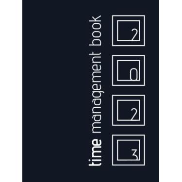 Imagem de Time Management Book: Classic Motivational Simple Business Planner|Agenda|Weekly & Monthly Calendar|Chaos Coordinator|Budget Habit Tracker|Savings ... Lists|Sudoku|Notes|Large Size