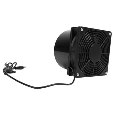 Imagem de Ventilador Solar, Ventilador Duplo de 5W Ventilador de Ventilação Com Resfriamento de Exaustão Solar para Trailers, Estufa, Galpão, Galinheiros