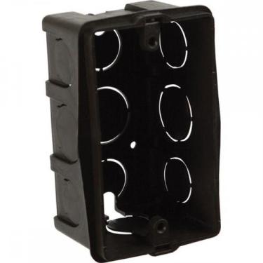 Imagem de Caixinha Luz Plastica 4X2 Pial/Legrand Preta 689044 - Kit C/32, Preto