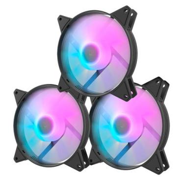 Imagem de Cooler Fan para Gabinete DarkFlash C6MS 3 em 1 - aigo, preto