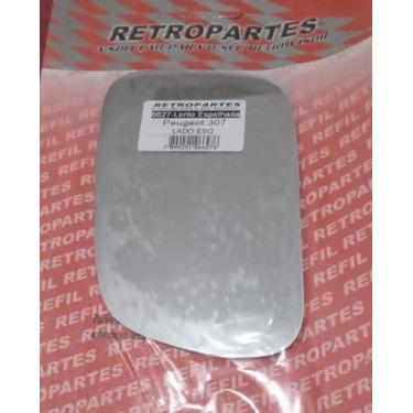 Imagem de Espelho Retrovisor Peugeot 307, Lado Esquerdo Motorista, 2001-2012, Sem Base