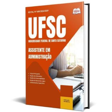 Imagem de Apostila Ufsc 2025 - Assistente Em Administração - Apostilas Opção