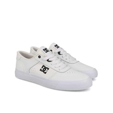 Imagem de DC Tênis de skate masculino Teknic, Branco/preto, 45