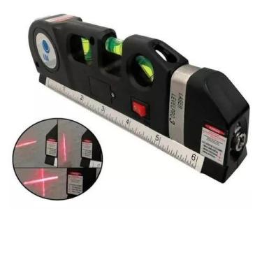 Imagem de Trena Nível Laser Profissional 3 Estágios Nivelador Medidor - XF