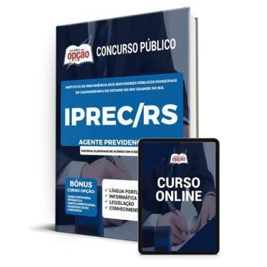 Imagem de Apostila IPREC-RS - Agente Previdenciário - Apostilas Opção