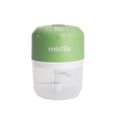 Imagem de Mini Processador Alimentos Moedor Elétrico Alho Sem Fio Verde