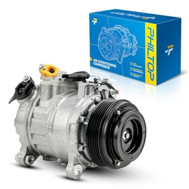 Imagem de PHILTOP Compressor AC 198364 com embreagem para 328i, 328i xDrive, 320i, 320i xDrive, 528i, 528i xDrive, 428i, 428i xDrive, X5 xDrive35d, 535i, 535i xDrive, 228i, 328d, Compressor de ar condicionado