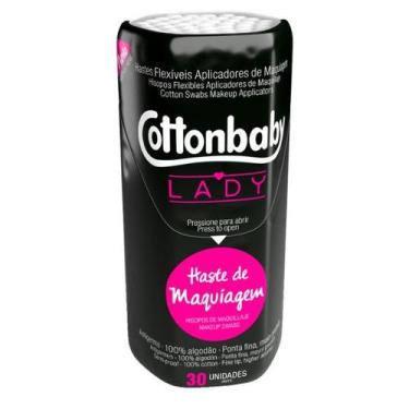 Imagem de Haste Flexível Aplicador de Maquiagem Cottonbaby Lady 30 und