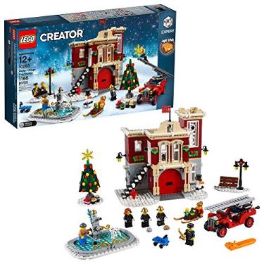 Imagem de LEGO Creator Expert Winter Village Fire Station 10263 Building Kit, New 2019