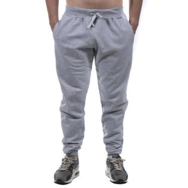 Imagem de Calca Moletom Calça Lisa Masculina cor Cinza - Ipê Mulato, Cinza, G
