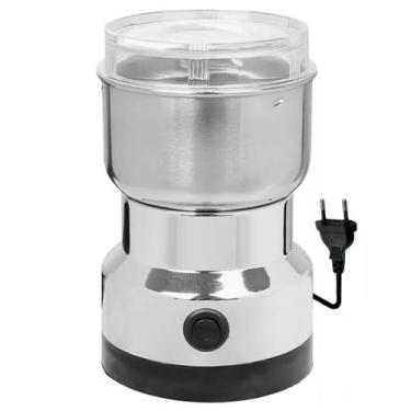 Imagem de Moedor de Café Eletrico, MIni Processador Triturador de Grãos para Faz