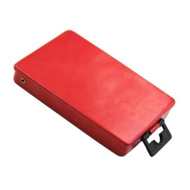 Imagem de Gralara Caso do índice de bits Case vazio, caixa de armazenamento indexada por suporte de bits para equipamento de oficina, 13.5cmx8.7cmx1.6cm