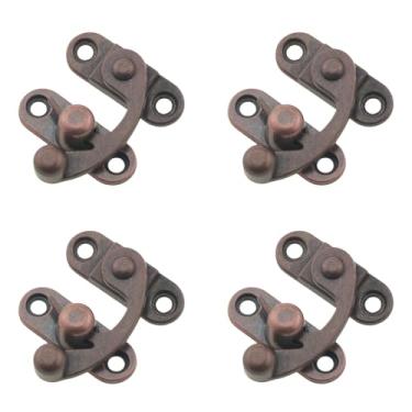 Imagem de DGHAOP 5 peças 28 x 33 mm de liga de zinco vintage com parafusos adequado para caixa de armazenamento e caixa de joias de madeira