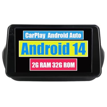 Imagem de RoverOne Central Multimídia para Fiat Fiorino Qubo para Citroen Nemo para Peugeot Bipper 2008-2017 com CarPlay Android Auto Navegação GPS Bluetooth Radio Estéreo WiFi