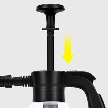 Imagem de Pulverizador para Lavagem de Carros, Pulverizador de Espuma para Carro Com Alça Ergonômica de Barra de Pressão Espessada Pulverizadores de Bolha de Pressão de Bomba Manual,