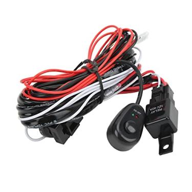 Imagem de Spotlight Relay Harness, 12V One Driven Two Wire Group Switch para LED Fog Light, Com Luz Indicadora, Controle Facilmente o Seu Kit de Iluminação Off Road