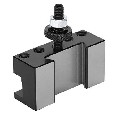 Imagem de Poste de Ferramenta de Troca Rápida, Torneamento CNC, Suporte de Ferramenta de Torno de Aço de Alto Carbono, Tamanho Pequeno para Processamento Mecânico, Conveniente para Usar