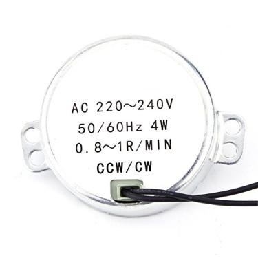 Imagem de Motor Síncrono CA 4W ​​220 a 240V, Motor Redutor CWorCCW, Baixo Consumo, Tamanho Pequeno e Peso Leve para Mecanismo de Ventilação de Ventilador Elétrico e Outros Equipamentos