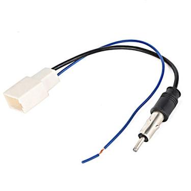 Imagem de Cabo Adaptador de Antena Akozon, Cabo Adaptador de Antena de Carro Abs, Cabo Adaptador de Antena de Rádio Cd, Cabo Fêmea Com Amplificador para Coroa