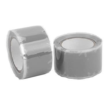 Imagem de Fita Isolante de Silicone para Mangueira Fita Isolante de Silicone, 2,5 Cm de Largura, Fácil Operação, Fita Autofusível Resistente a Altas Temperaturas para Reparo de Tubos