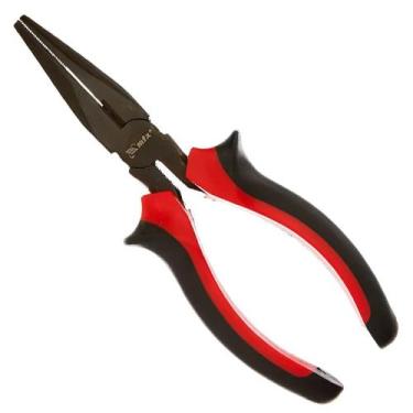 Imagem de Alicate de Bico Meia Cana Reto Black Nickel 6"" - 171589 - MTX
