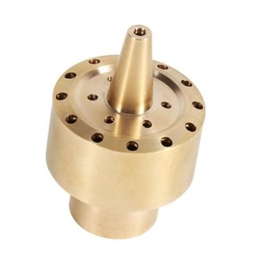 Imagem de Bocal de Pulverizador de Piscina, 15KPa 2,0 ³/h para Caminhão Spray Spray Bico Latão Jardim para Paisagismo (1/4 17,5-18 cm de circunferência da cabeça)