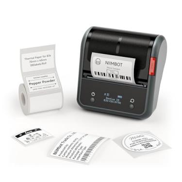 Imagem de NIIMBOT Máquina de etiquetar B3S, impressora térmica de etiquetas de 7 cm, impressora Bluetooth portátil para código de barras, endereço, etiquetagem, boa escolha para home office e pequenas empresas