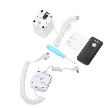 Imagem de Exibição de telefone celular anti -roubo Stand com alta sensibilidade Alarme de segurança Charging Remote controle remoto infravermelho para exibição ABS PC Alumínio de alumínio (para iOS)