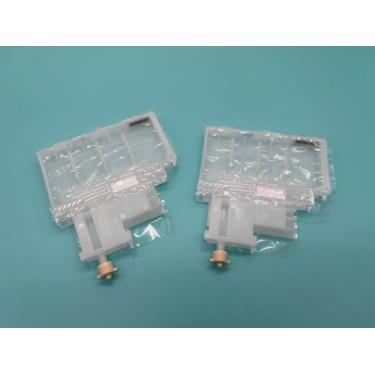 Imagem de YUNMOKH Tanques de tinta de substituição para impressora EcoTank ET-15000 L14150 - 2 peças de tanques de tinta colorida