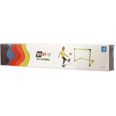 Imagem de Brinquedo Diverso GO PLAY KIT Futebol Trave Bola - Multikids