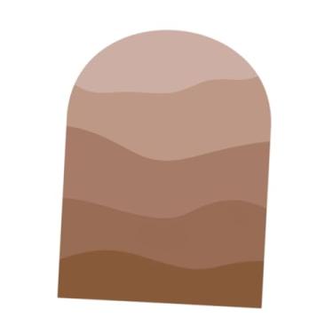 Imagem de Fenteer Adesivo de parede boho arco pvc papel de parede arco de decalque de para crianças porta de férias, B