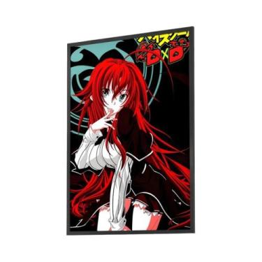 Imagem de Sexy Rias Gremory Anime Girl Retro Kraft Paper Sticker Arte Estética P