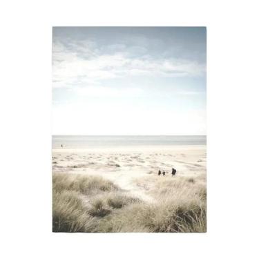 Imagem de Verão Praia Oceano Pintura Em Tela Ponte Tartaruga Gaivota Impressão D