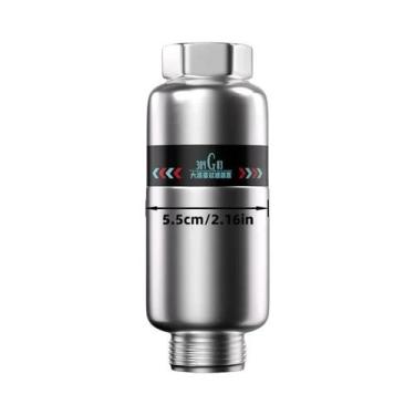 Imagem de Aquecedor De Água Em Aço Inoxidável, Filtro Frontal, Máquina De Lavar,