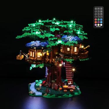 Imagem de MENZAVA LED Light Kit Compatible with 21318 Tree House Ideas Building Blocks Model - Model Set NOT Included