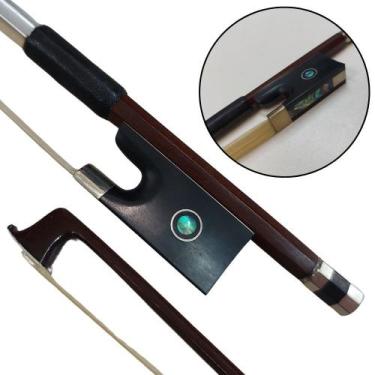 Imagem de Arco MARINOS para Violino 4/4 3/4 Pau Brasil Pernambuco Crina Animal N