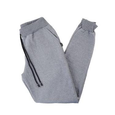 Imagem de Calça Feminina Bruna & Bia Jogger Moletom Cinza -12185-Feminino